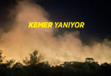 Antalya Kemer’de orman yangını! Antalya Kemer'de orman yangını!