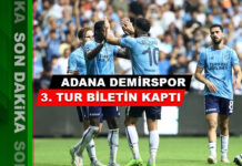 Adana Demirspor, adını 3. ön eleme turuna yazdırdı. Adana Demirspor, adını 3. ön eleme turuna yazdırdı.