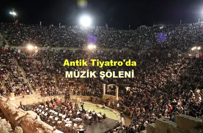 1800 yıllık Antik Tiyatro’da Denizlilere müzik ziyafeti!